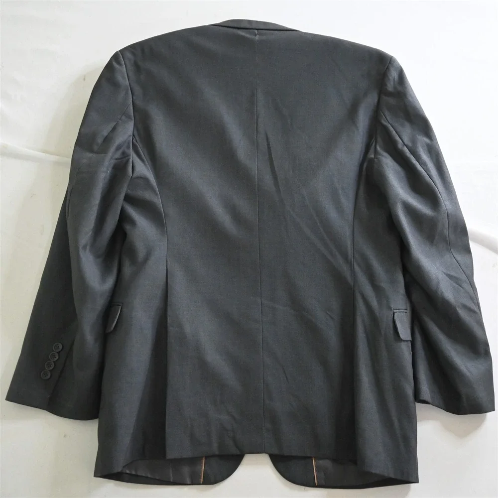 Caravelli 46R 36x30 Gray Oxford Super 150s Mens‎ Jacket Pants Suit